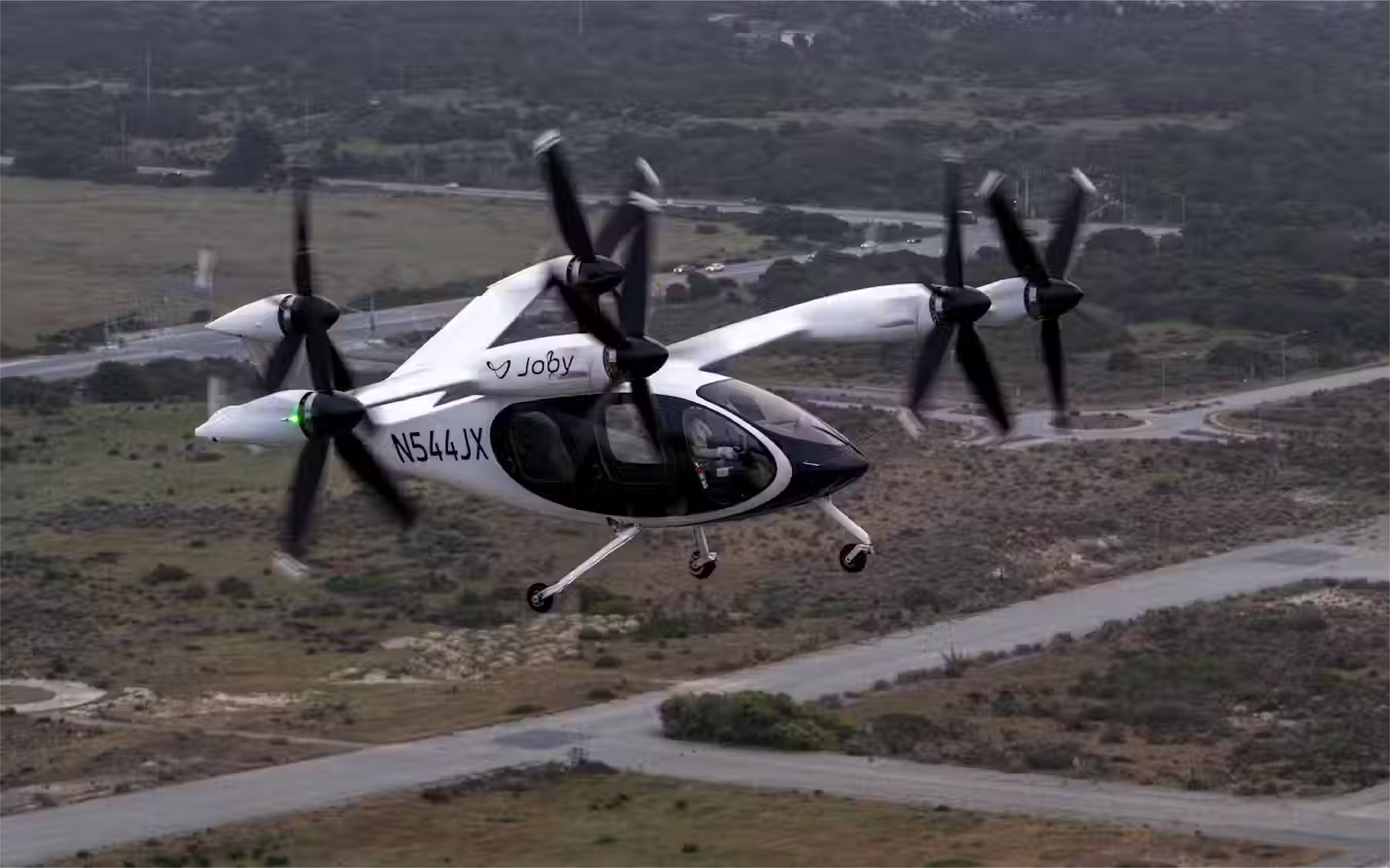 Joby pilot describes air taxi transition from vertical to forward flight