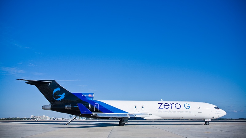 A white aircraft with 