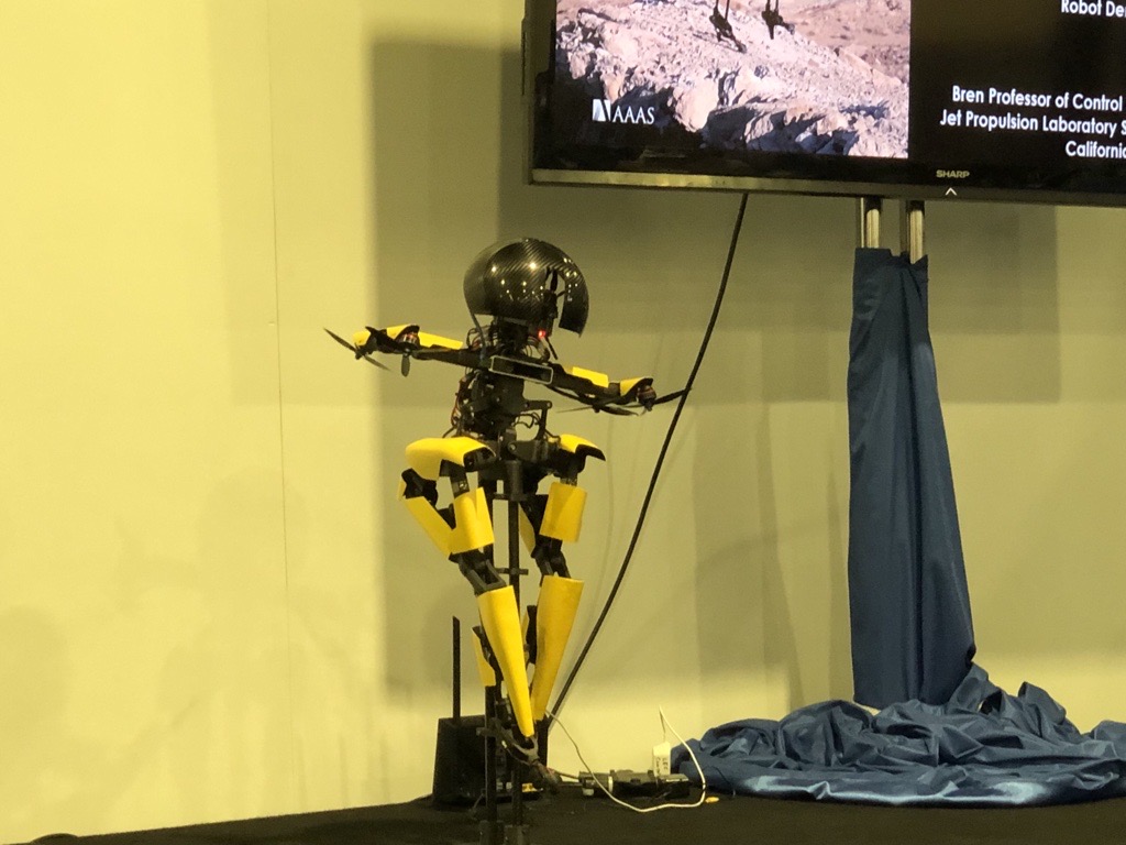 Caltech’s flying robot Leonardo could have applications from cities to Mars