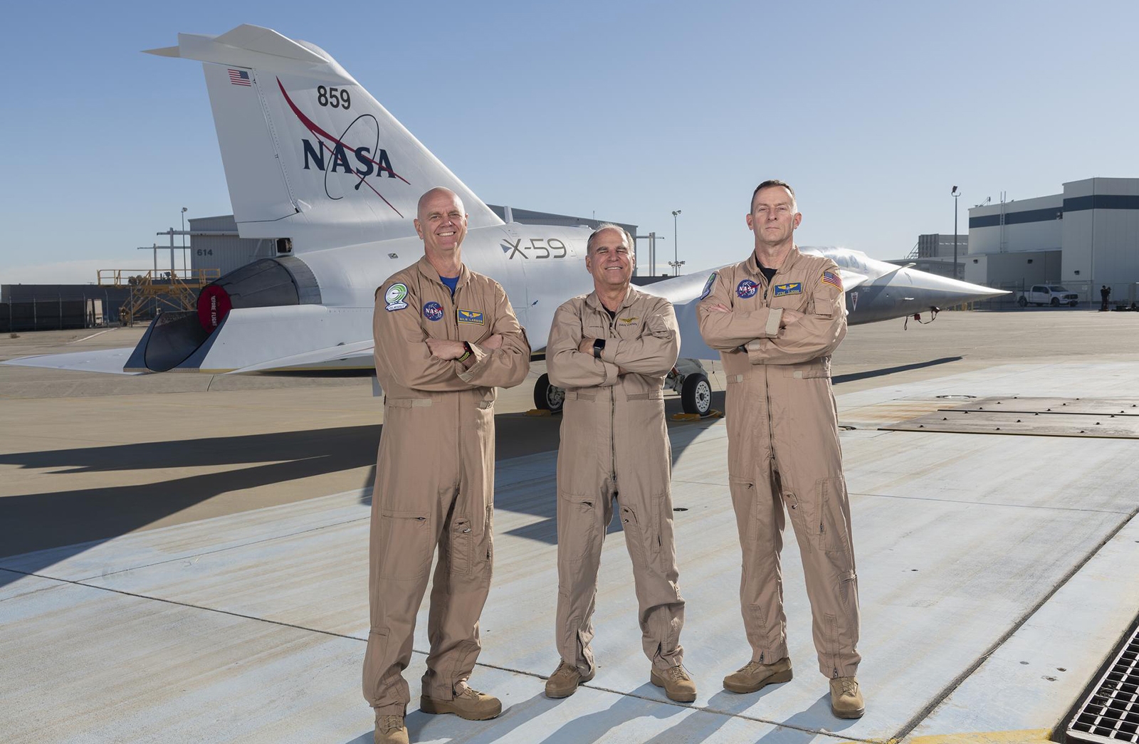 X-59 pilots