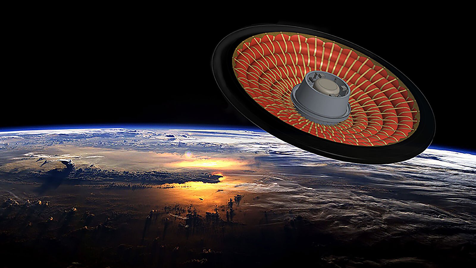 Inflatable heat shields: How to generate the needed gas